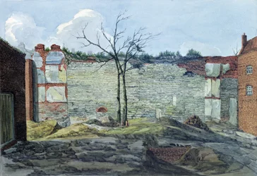 A Fragment of the Old London Wall, 1796